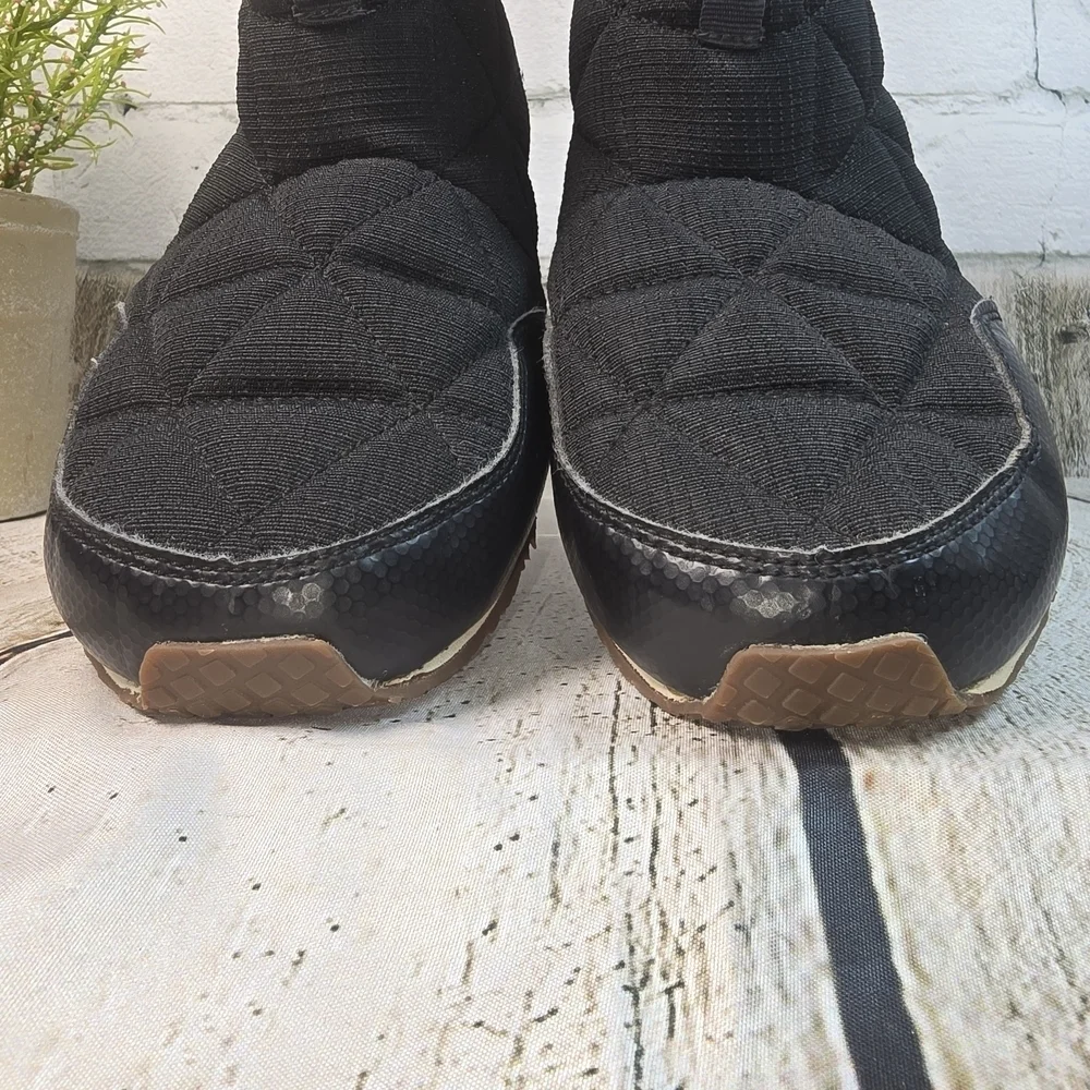 TEVA REEMBER MID TOP BOOT WOMENS BLACK QUILTED NYLON WINTER RAIN SIZE 6
